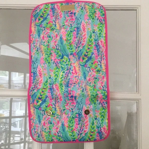 Lilly Pulitzer Colorful Travel Bag - Pink, Blue, Green - Picture 5 of 5